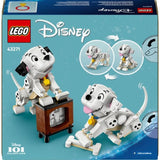 LEGO | Disney 43271 Lucky et Penny, les Chiots des 101 Dalmatiens - Jeu des 6 ans