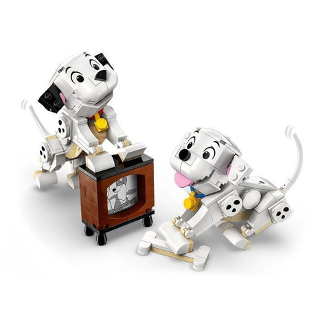 LEGO | Disney 43271 Lucky et Penny, les Chiots des 101 Dalmatiens - Jeu des 6 ans