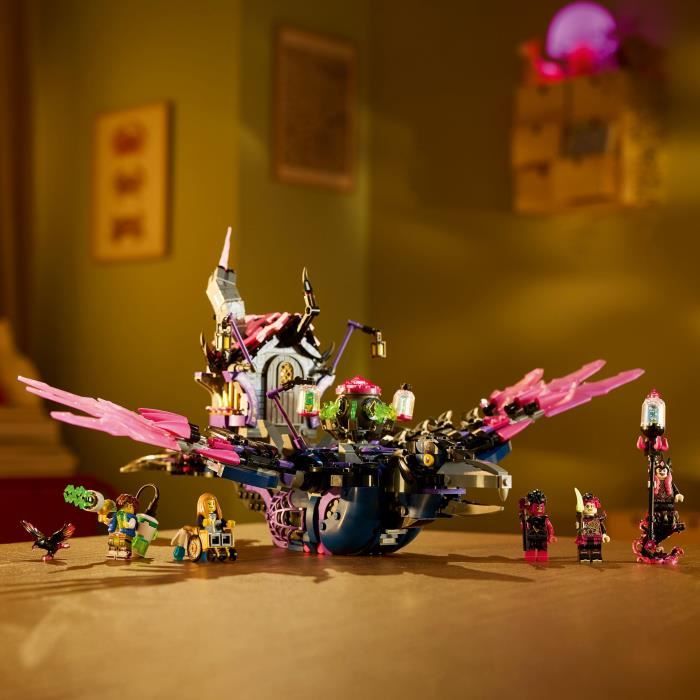 LEGO DREAMZzz 71478 Le Corbeau de Minuit de la Sorciere des Cauchemars - Set Modulable