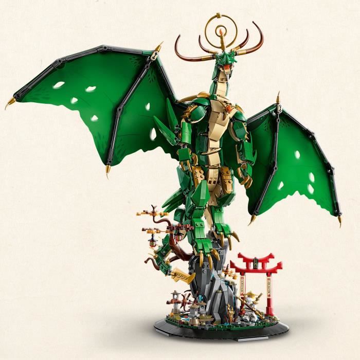 LEGO NINJAGO 71847 Le Dragon Gardien - Jeu de Construction de Figurine - Garçon des 14 Ans