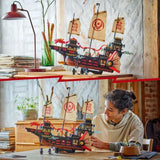 LEGO NINJAGO 71848 Le Temple Bounty - Jeu de construction pour garçon des 14 ans - Bateau
