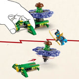 LEGO NINJAGO 71849 Nya contre la Toupie du Monstre Mutant - Jeu de Construction 6 ans