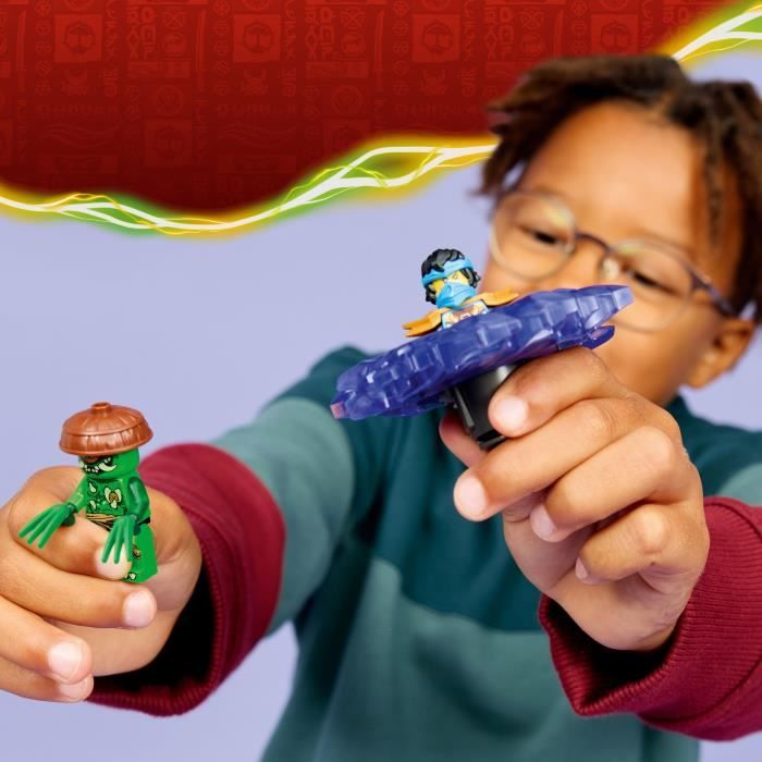 LEGO NINJAGO 71849 Nya contre la Toupie du Monstre Mutant - Jeu de Construction 6 ans