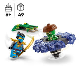 LEGO NINJAGO 71849 Nya contre la Toupie du Monstre Mutant - Jeu de Construction 6 ans