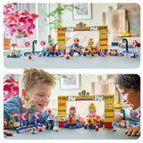 LEGO Super Mario 72036 Mario Kart – Bébé Peach et ensemble de grand prix - Jouet moto