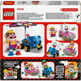 LEGO Super Mario 72038 Mario Kart – Wario et Roi Boo - Jeu de Construction des 8 ans