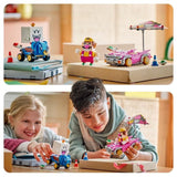 LEGO Super Mario 72038 Mario Kart – Wario et Roi Boo - Jeu de Construction des 8 ans