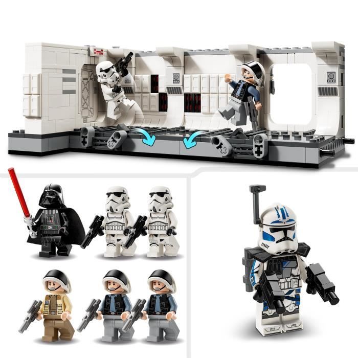 LEGO Star Wars 75387 Embarquement a Bord du Tantive IV, Jouet de Construction, Véhicule