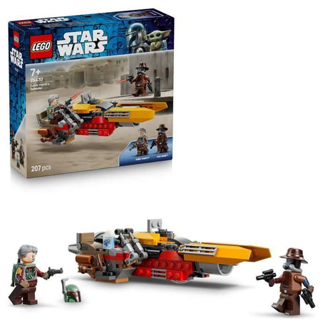 LEGO Star Wars 75437 Le Speeder de Cobb Vanth - Jouet de Construction des 7 ans - Cadeau