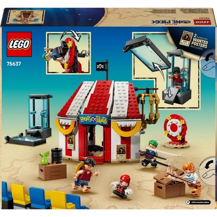 LEGO ONE PIECE 75637 Le Chapiteau de Baggy le Clown -  Jeu pour enfant des 8 ans - Cadeau