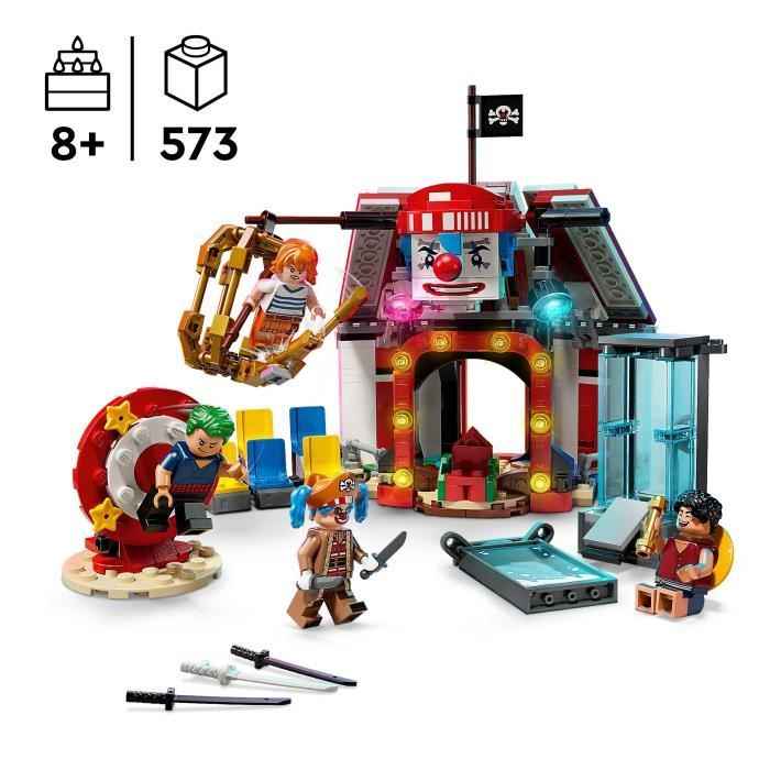 LEGO ONE PIECE 75637 Le Chapiteau de Baggy le Clown -  Jeu pour enfant des 8 ans - Cadeau