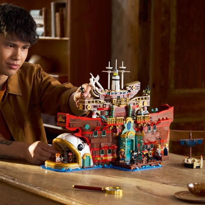 LEGO ONE PIECE 75640 Le Restaurant Flottant Baratie - Set de Construction Anime - Adulte