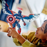 LEGO Marvel 76296 Figurine du nouveau Captain America a construire - Jeu de rôle des 8 ans