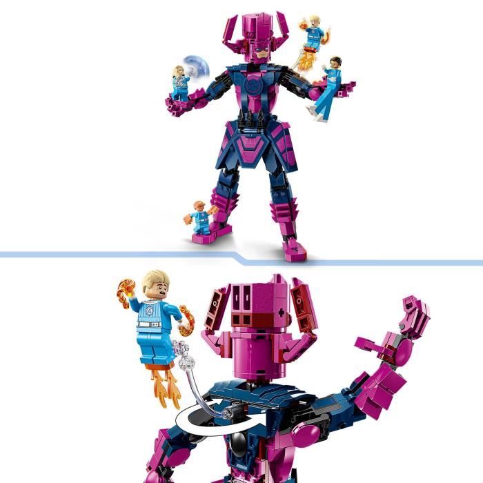 LEGO | Marvel 76316 Les Quatre Fantastiques contre la figurine de Galactus - Jeu des 9 ans