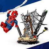 LEGO | Marvel 76334 Le Combat Légendaire entre Spider-Man et Sandman - Jouet des 9 ans