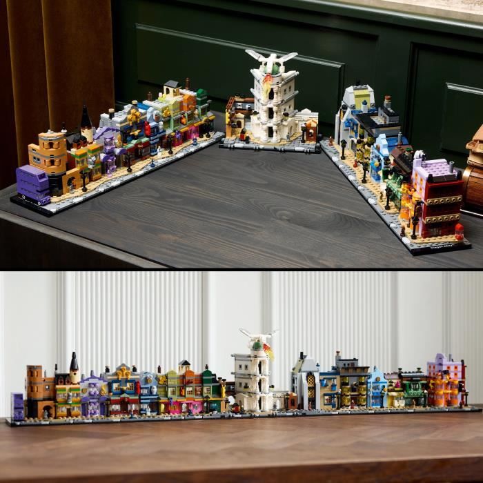 LEGO Harry Potter 76444 Les boutiques magiques du Chemin de Traverse - Set pour adultes