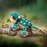 LEGO Jurassic World 76962 Bébé Bumpy, l'ankylosaure - Pour les fans de La Colo du Crétacé