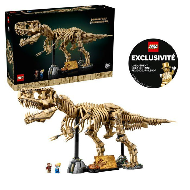 LEGO Jurassic World 76968 Exclu Cdiscount Les Fossiles de Dinosaures : le Tyrannosaurus Rex - Pour Adulte