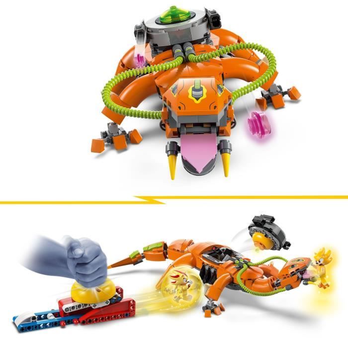 LEGO Sonic the Hedgehog 77003 Super Shadow contre Biolizard Cadeau pour gamers des 9 ans