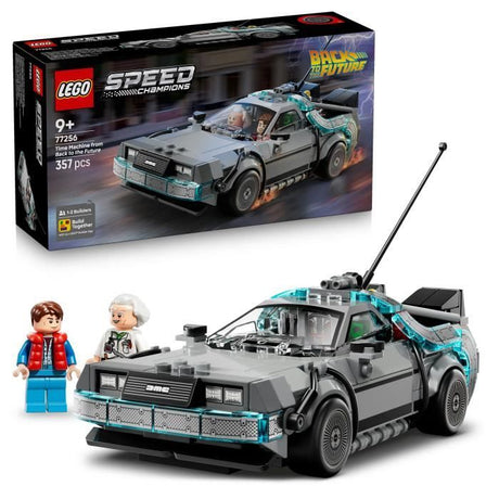 LEGO Speed Champions 77256 La Machine a Remonter le Temps de Retour vers le Futur - Jouet