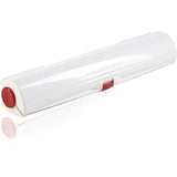 Dérouleur coupe-film Leifheit Perfect Cut 23051, coupe-film étirable pour film alimentaire et papier aluminium de max. 33 cm, blanc