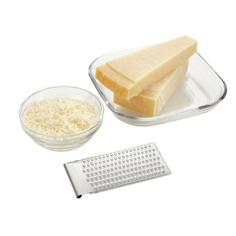 Râpe universelle Leifheit ComfortLine 23170 - râpe a légumes avec 5 grilles interchangeables - mandoline cuisine en acier inox