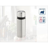 Gourde isotherme Leifheit Coco 28520 - 12h de rétention de chaleur et 100% étanche - bouteille isotherme en acier inox - 750 ml