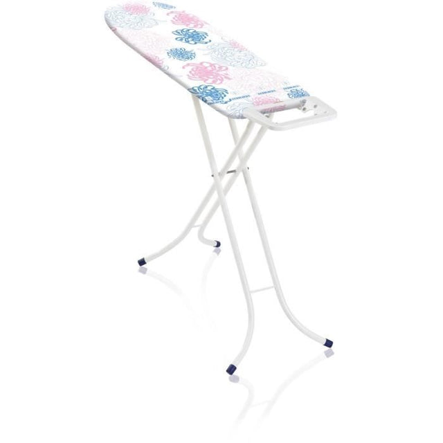 Table a repasser Leifheit Classic S Basic 72576, table de repassage avec hauteur réglable de 69 a 88 cm, housse en cotton, 110x30cm