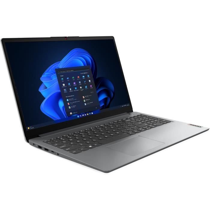 PC Portable LENOVO IdeaPad 1 15IGL7 | Windows 11 - 15,6 FHD - Celeron N4500 - RAM 8 Go - Stockage 256 Go - AZERTY