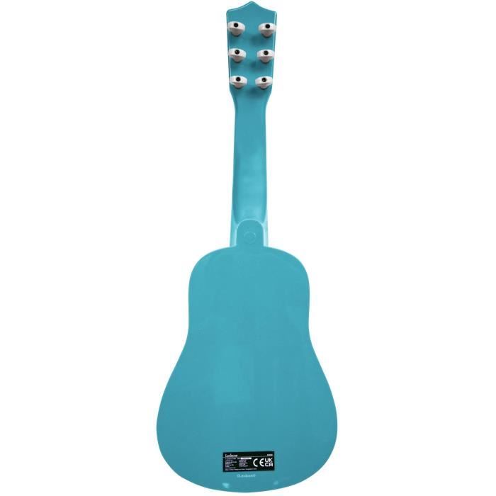 Lexibook, Disney Stitch, Ma premičre Guitare pour Enfant, 6 Cordes en Nylon, 53 cm, Guide Inclus, Dčs 3 ans