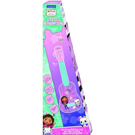 Lexibook, Gabby et la Maison Magique, Ma premiere Guitare pour Enfant, 6 Cordes en Nylon, 53 cm, Guide Inclus, Des 3 ans
