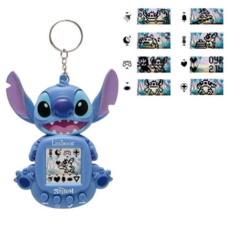 Mon compagnon Stitch - Lexibook - Console de jeu portable virtuel pour enfants avec écran - Des 5 ans - 8 catégories de jeux