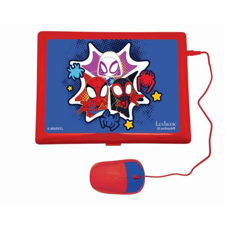Ordinateur Educatif Bilingue Spiderman - LEXIBOOK - 124 activités