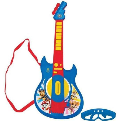 Lexibook - Pat'Patrouille - Guitare électronique lumineuse - Lunettes avec microphone - Mélodies - 2 modes de jeu - Prise  MP3