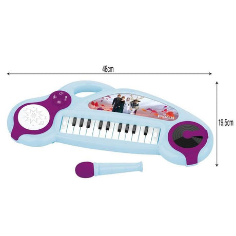 Piano électronique pour enfants La Reine des Neiges avec effets lumineux