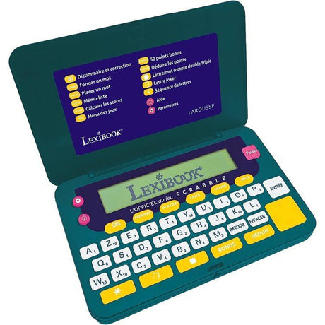 Lexibook - Dictionnaire électronique officiel du Scrabble - Format Ergonomique - Large Touches - A piles - Nouvelle Edition FISF