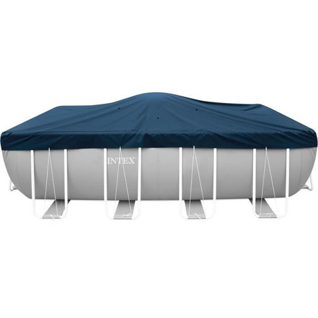 Bâche hiver - INTEX - Piscine Rectangulaire - 4,00m x 2,00m - Protection contre les débris