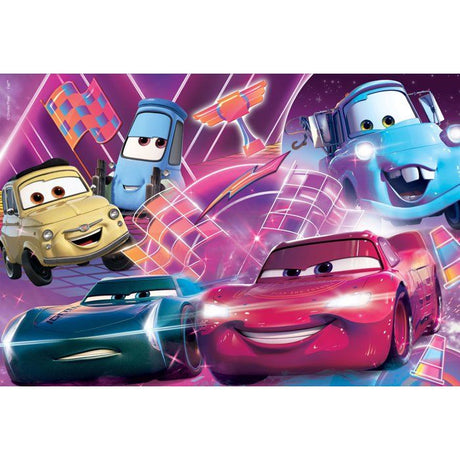 Puzzle MaxiFloor double face - Cars - LISCIANIGIOCHI - 2 x 60 pieces - Des 4 ans