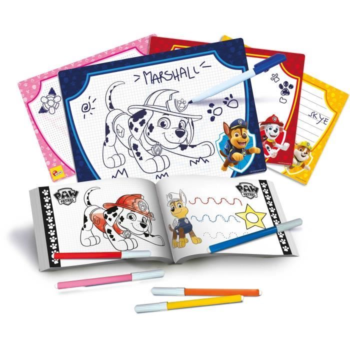Kit de dessin - LISCIANIGIOCHI - PAT'PATROUILLE - Feutres, Modele Pat' Patrouille