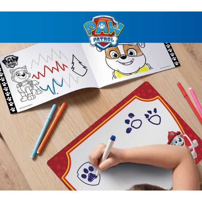 Kit de dessin - LISCIANIGIOCHI - PAT'PATROUILLE - Feutres, Modele Pat' Patrouille