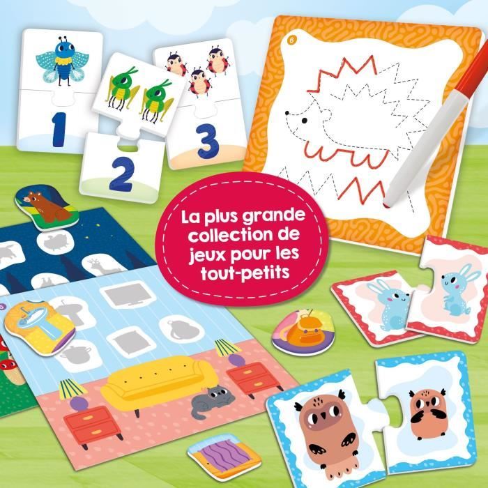 Jeu éducatif - LISCIANI - Carotina Baby - 60 activités - Mémoire et logique - Découverte des bases - Des 2 ans