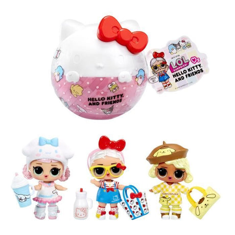 L.O.L. Surprise! - Loves Hello Kitty and Friends -  1 Poupée, Tenues et  Accessoires, Emballage Opaque,  8 Poupées a collectionner