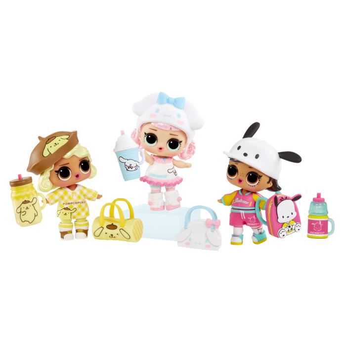 L.O.L. Surprise! - Loves Hello Kitty and Friends -  1 Poupée, Tenues et  Accessoires, Emballage Opaque,  8 Poupées a collectionner