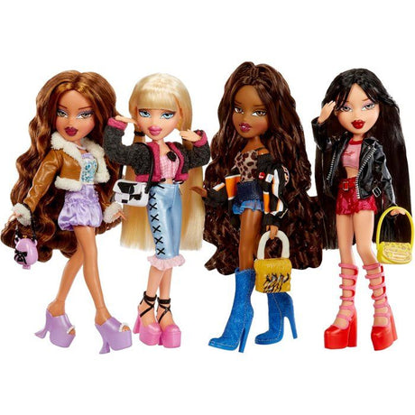 Bratz Goin' Out Poupée - Cloé - 1 Poupée Mannequin a Collectionner - Une Tenue, Un Sac a Main, Une Paire de Lunettes Soleil - 6 ans