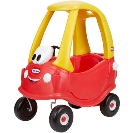 Cozy Coupe - Little Tikes - Rouge - Voiture enfant - Portes, Klaxon et Plancher a retirer - Des 18 mois