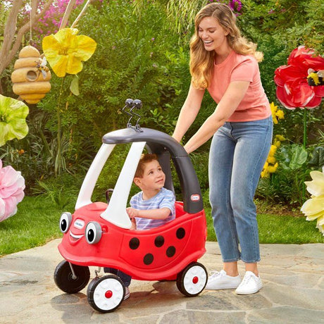 Cozy Coupe - Little Tikes - Coccinelle  - Voiture enfant - Portes, Klaxon et Plancher a retirer - Des 18 mois