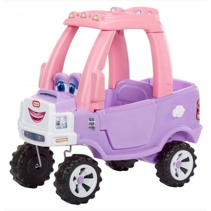 Cozy Coupe - Little Tikes - Camion Princesse -  Portes, Klaxon et Plancher a retirer - Des 18 mois