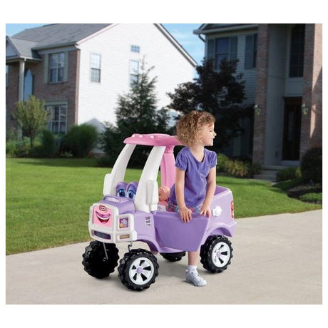 Cozy Coupe - Little Tikes - Camion Princesse -  Portes, Klaxon et Plancher a retirer - Des 18 mois