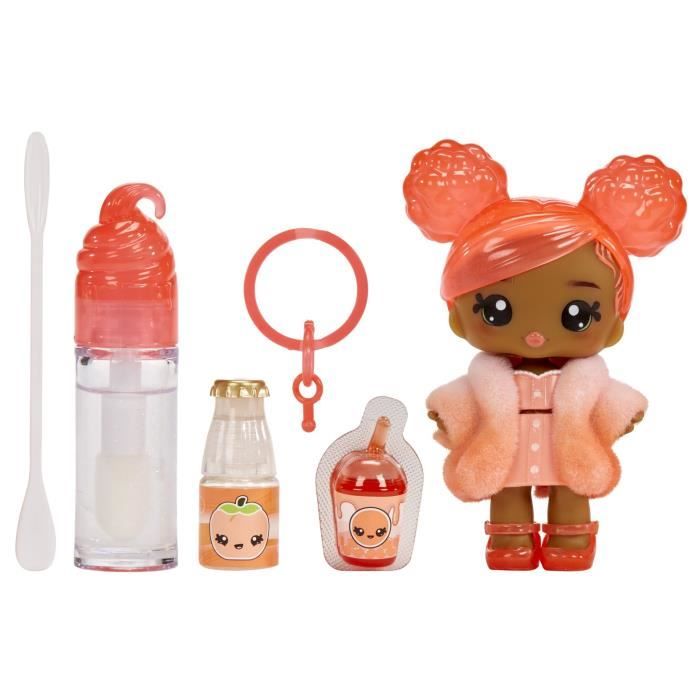 Yummiland - 1 poupée 10 cm et un gloss pailleté a créer - Piper - Goűt Peche - Des 4ans