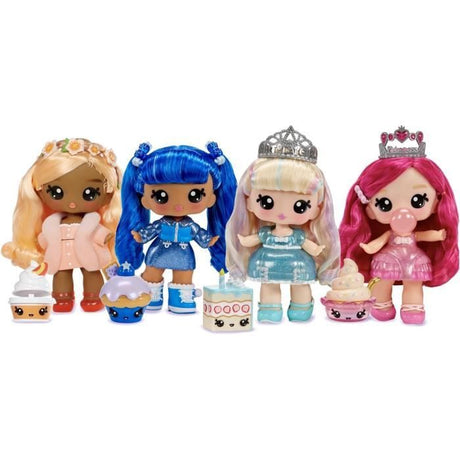 Yummiland - Grande poupée 25 cm a coiffer et câliner - Animal de compagnie + baumes a levre parfumé - Pia - Des 4ans